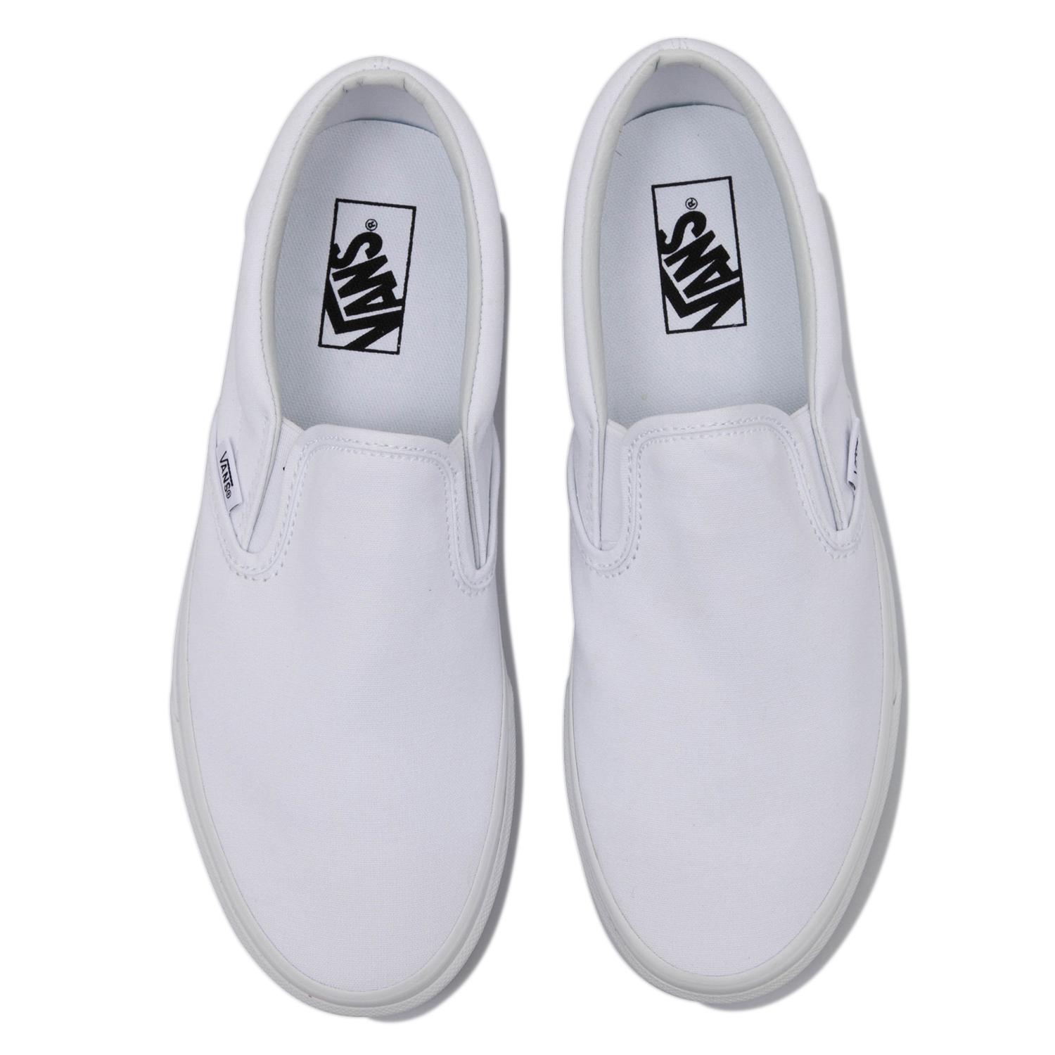 VANS】 ヴァンズ SLIP ON* スリッポン VN000EYEW00 TRUE WHITE | ABC