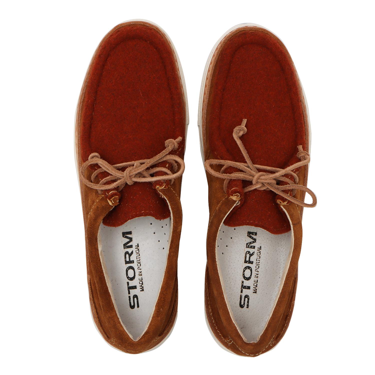 アウトレット Storm ストーム 2 Eyelet Moc 2 Eyelet Moc 3860 Tan Brick Abc Mart 公式通販