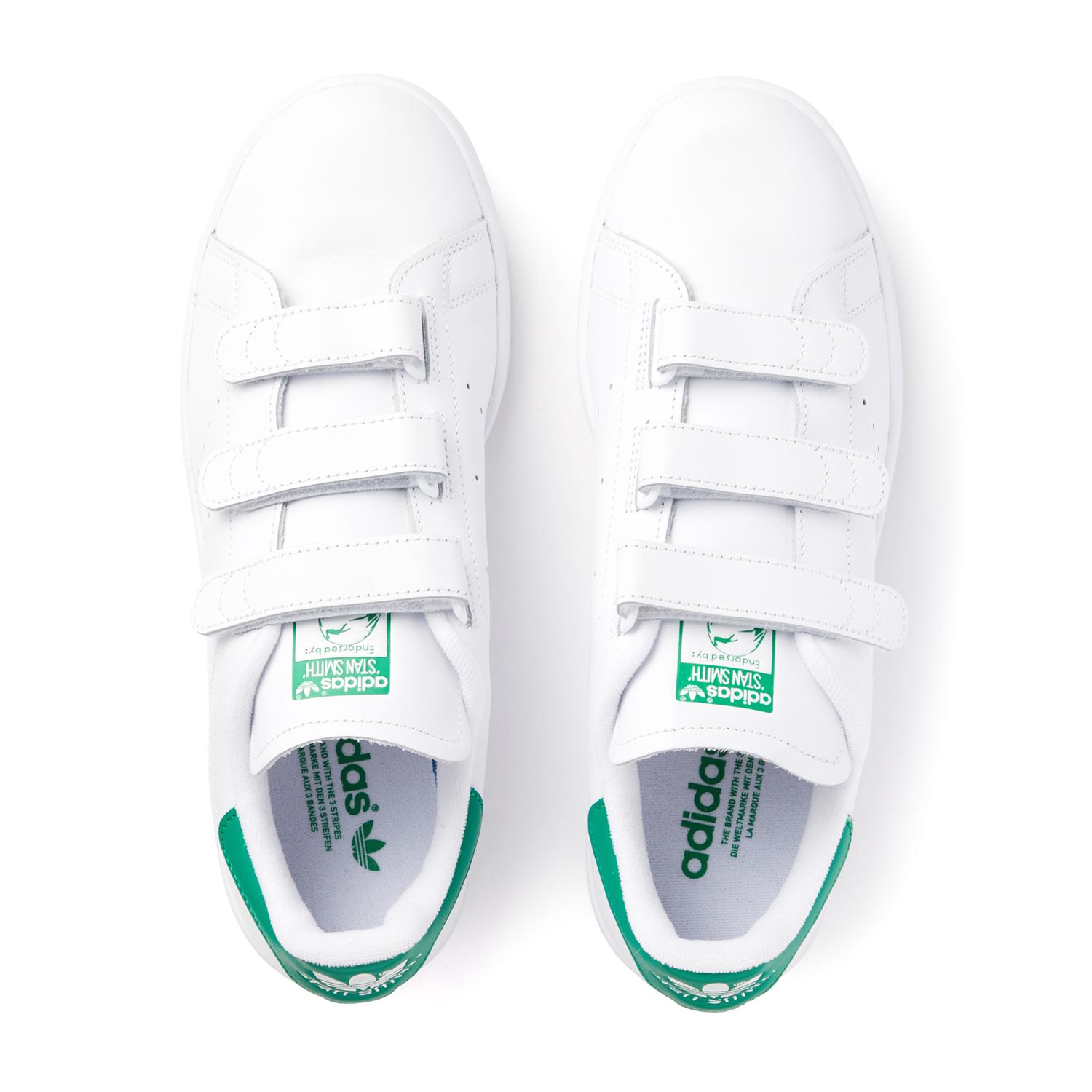 ADIDAS】 アディダス STAN SMITH CF スタンスミス S75187 RWHT/RWHT/GR