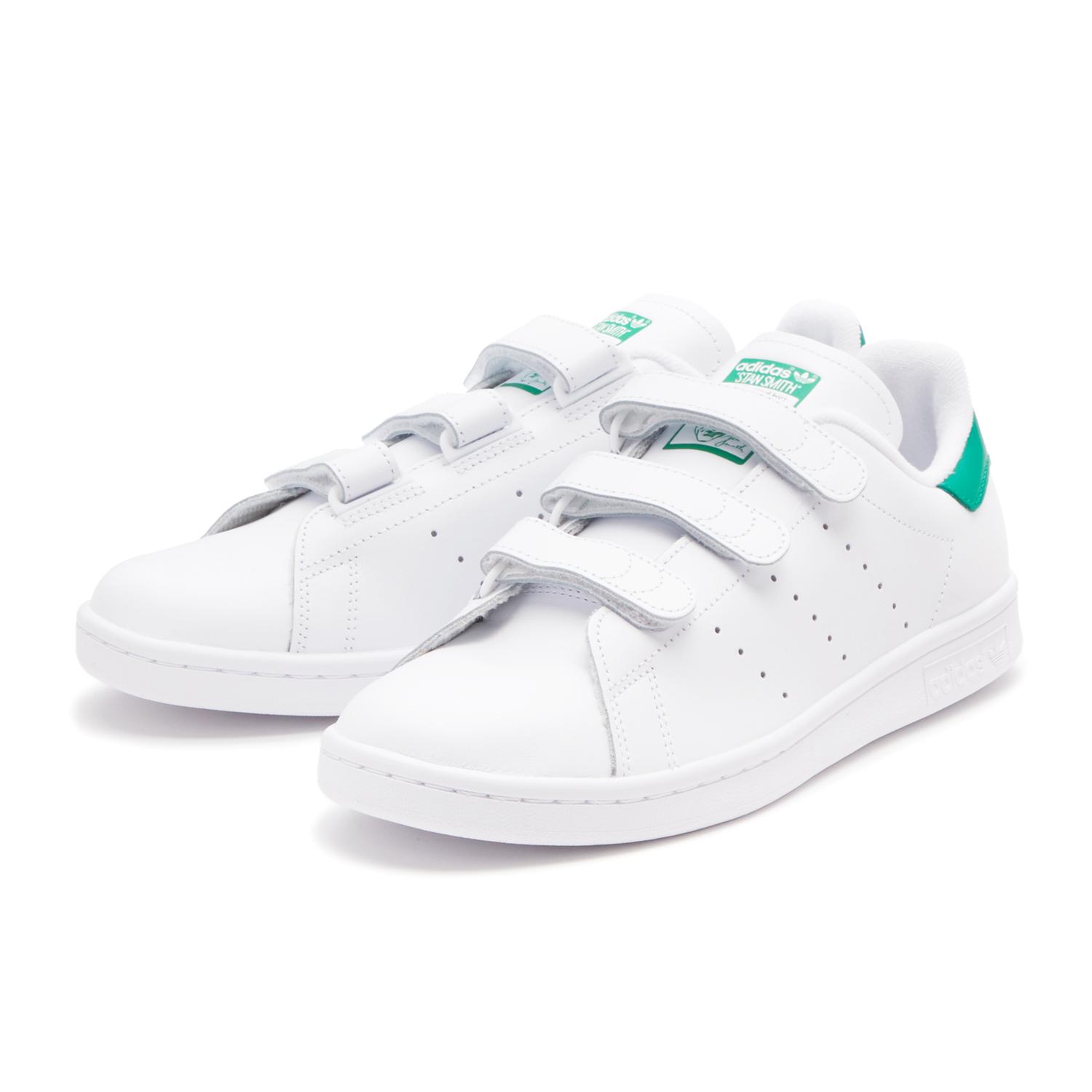 ADIDAS】 アディダス STAN SMITH CF スタンスミス S75187 RWHT/RWHT/GR