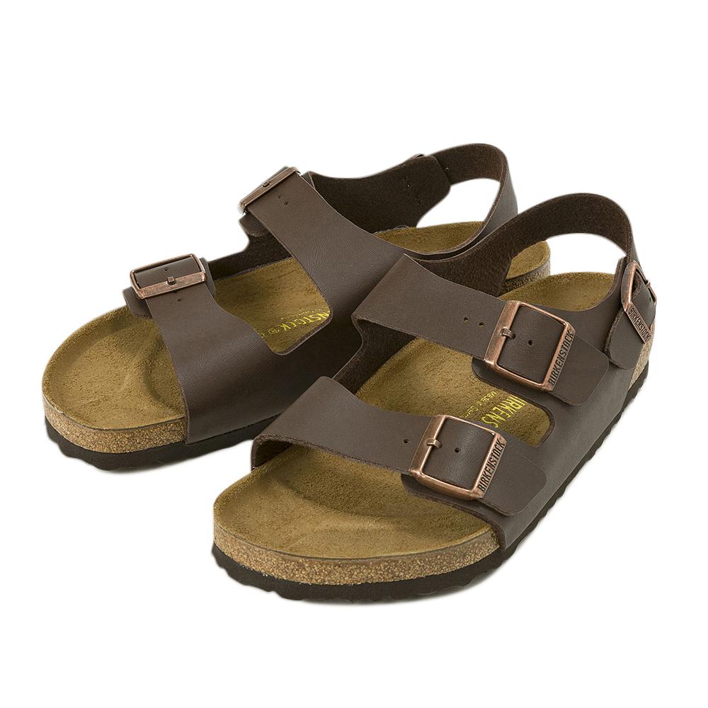 BIRKENSTOCK】 ビルケンシュトック MILANO ミラノ 034701 DARK BROWN