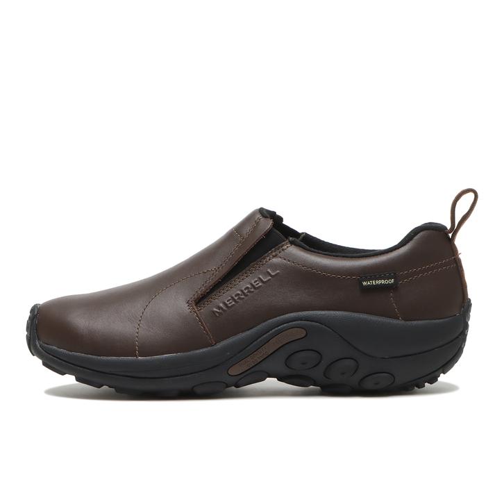 yz yMERRELLz  JUNGLE MOC LEATHER WP WObNU[WP 597915 ABC-MART *DARK BROWN 12(30cm)