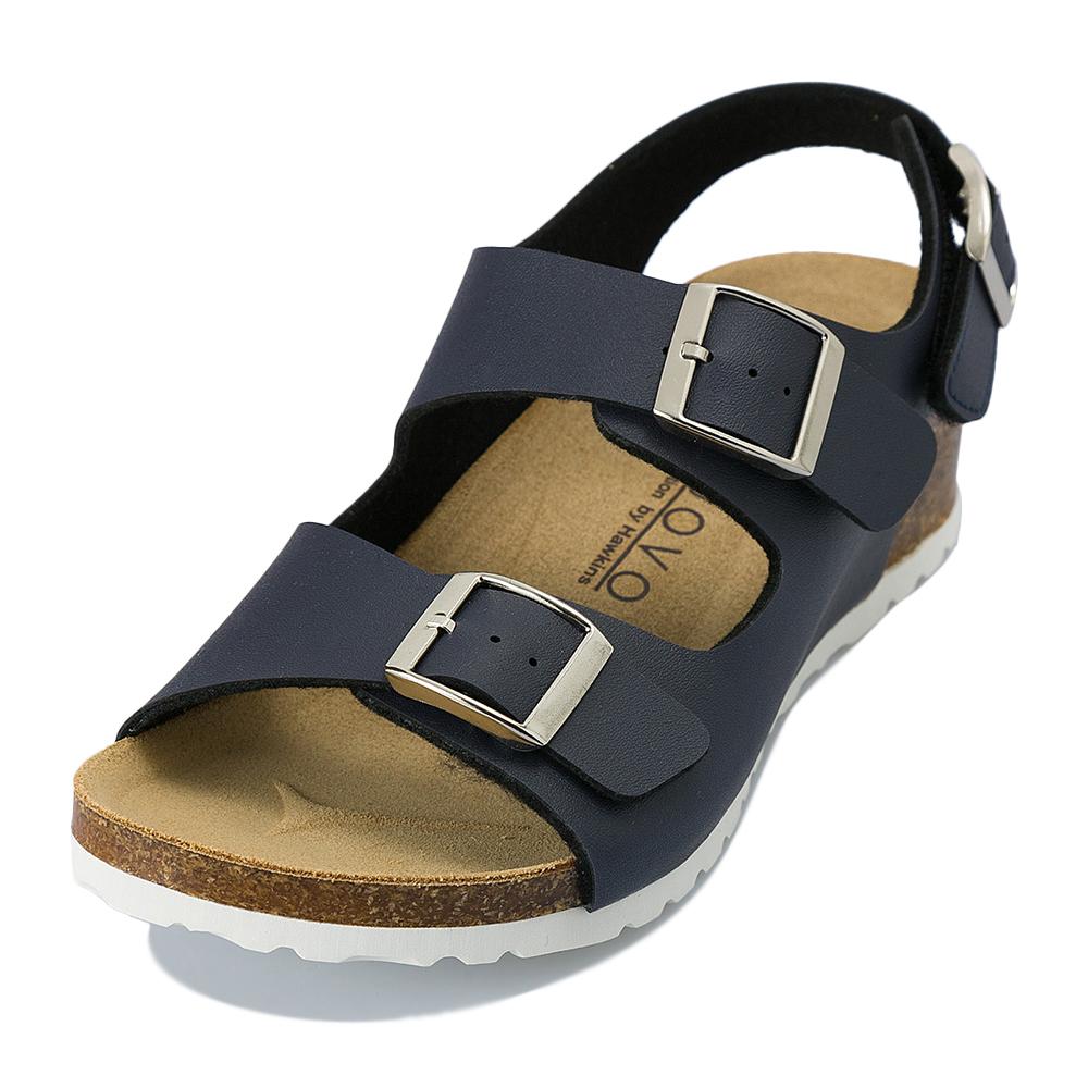 レディース Nuovo ヌオーヴォ Back Belt 5 ヒールコルクサンダル Nc Navy Abc Mart 公式通販