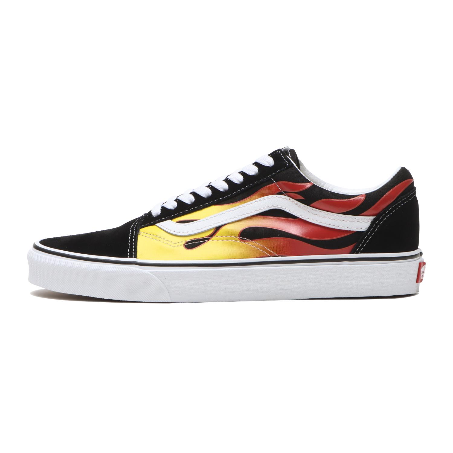VANS】 ヴァンズ OLD SKOOL オールドスクール VN0A38G1PHN (FLAME)BLK