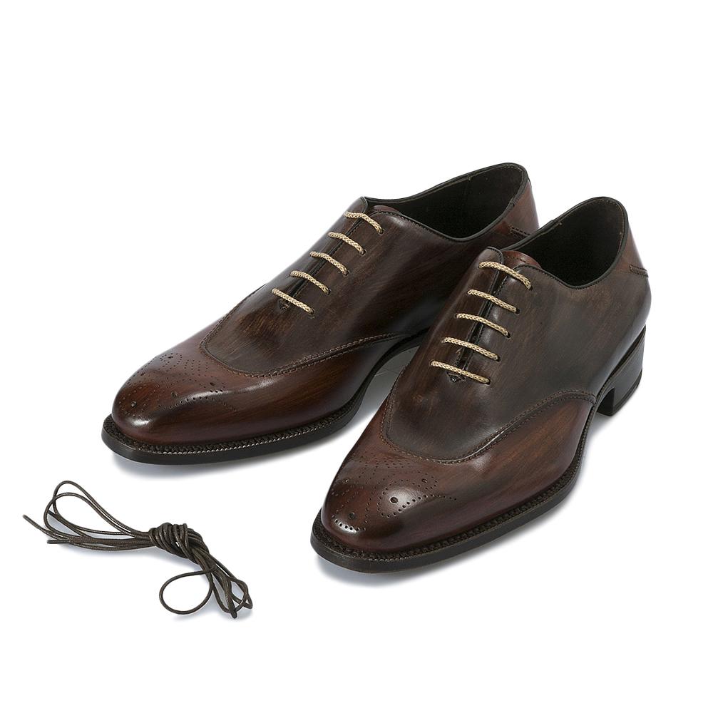 【極美品】HARRIS ストレートチップ ハンドメイド ヴィンテージ 41 HARRIS】 ハリス ONEPIECE ワンピース 0215 8175 VEGAS BRANDY