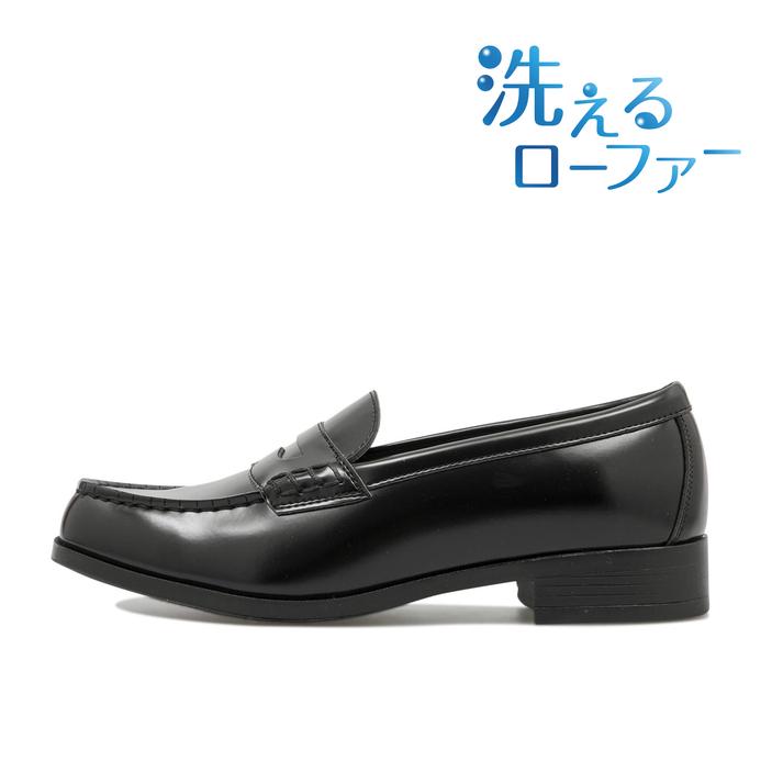 yz fB[X yHAWKINSz z[LX WS LOAFERS PU 􂦂郍[t@[ HW10112 BLACK 25.5cm