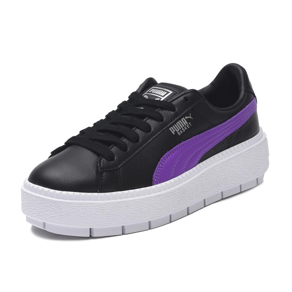 レディース Puma プーマ W Platform Trace L レディース Puma プーマ W Platform Tr 05bk Purple Gli Abc Mart 公式通販