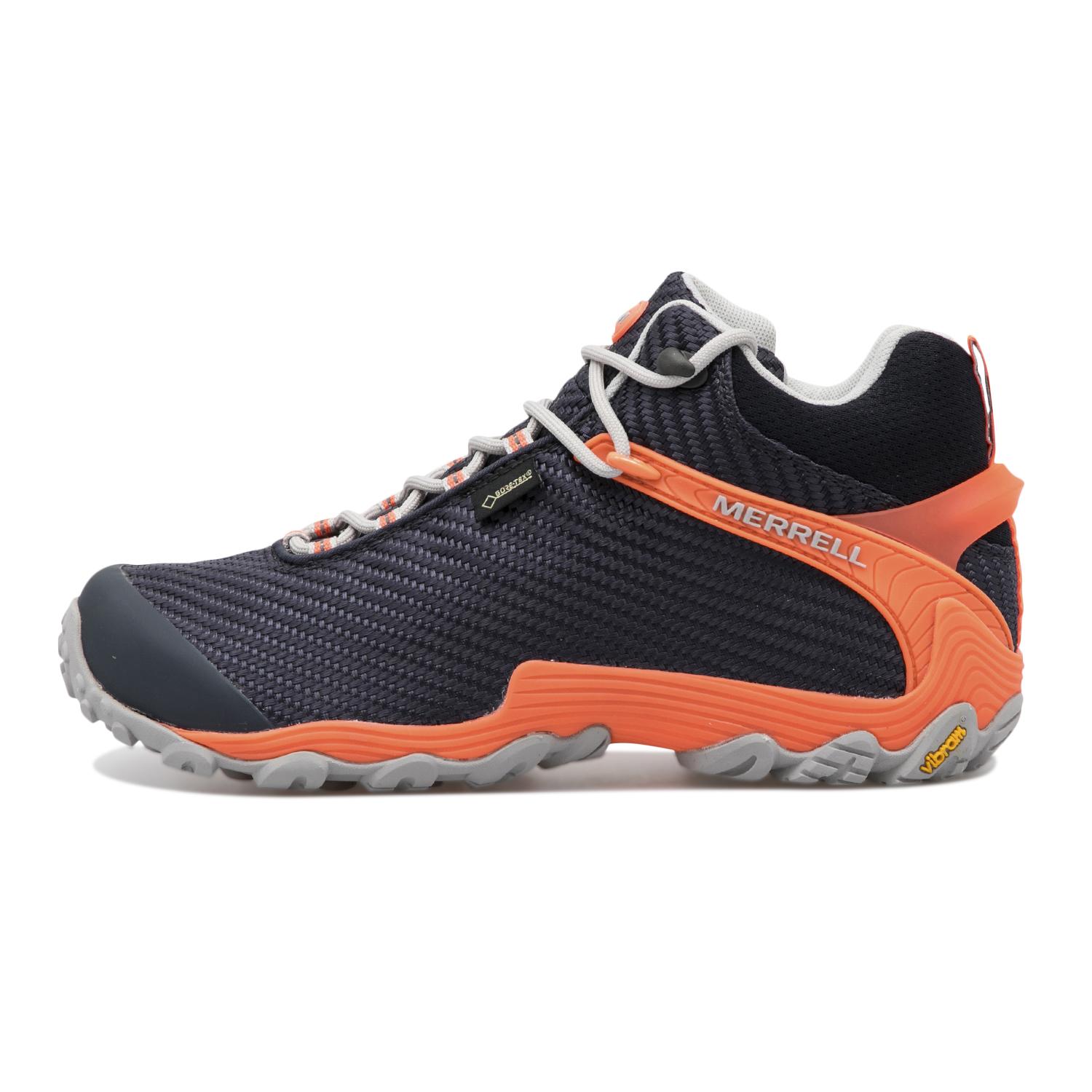 レディース Merrell メレル W S Chameleon7 Storm Mid Gtx Wsカメレオン7ミッド Navy Pink Abc Mart 公式通販