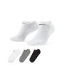  NIKE NIKE Everyday Cushioned Training No-Show Socks (3Pack)画像1