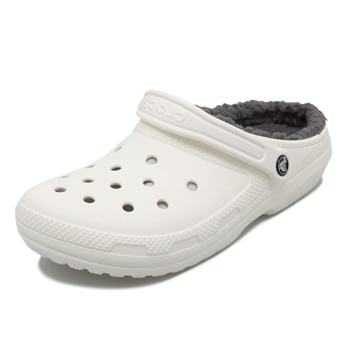 yz ycrocsz NbNX CLASSIC LINED CLOG NVbNChNbO 203591-10M WHITE/GREY 26cm