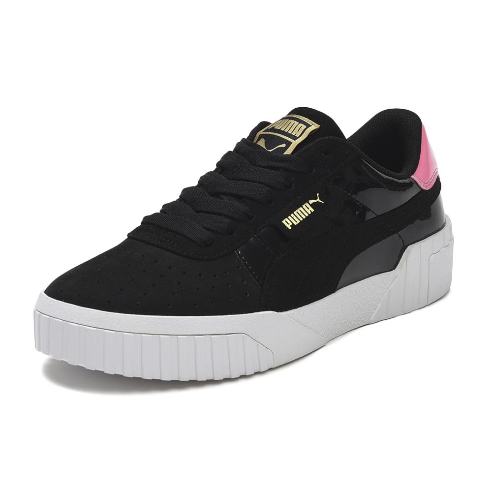 レディース Puma プーマ W Cali Remix Patent カリ リミックス パテント Abc限定 01bk Pink Glim Abc Mart 公式通販