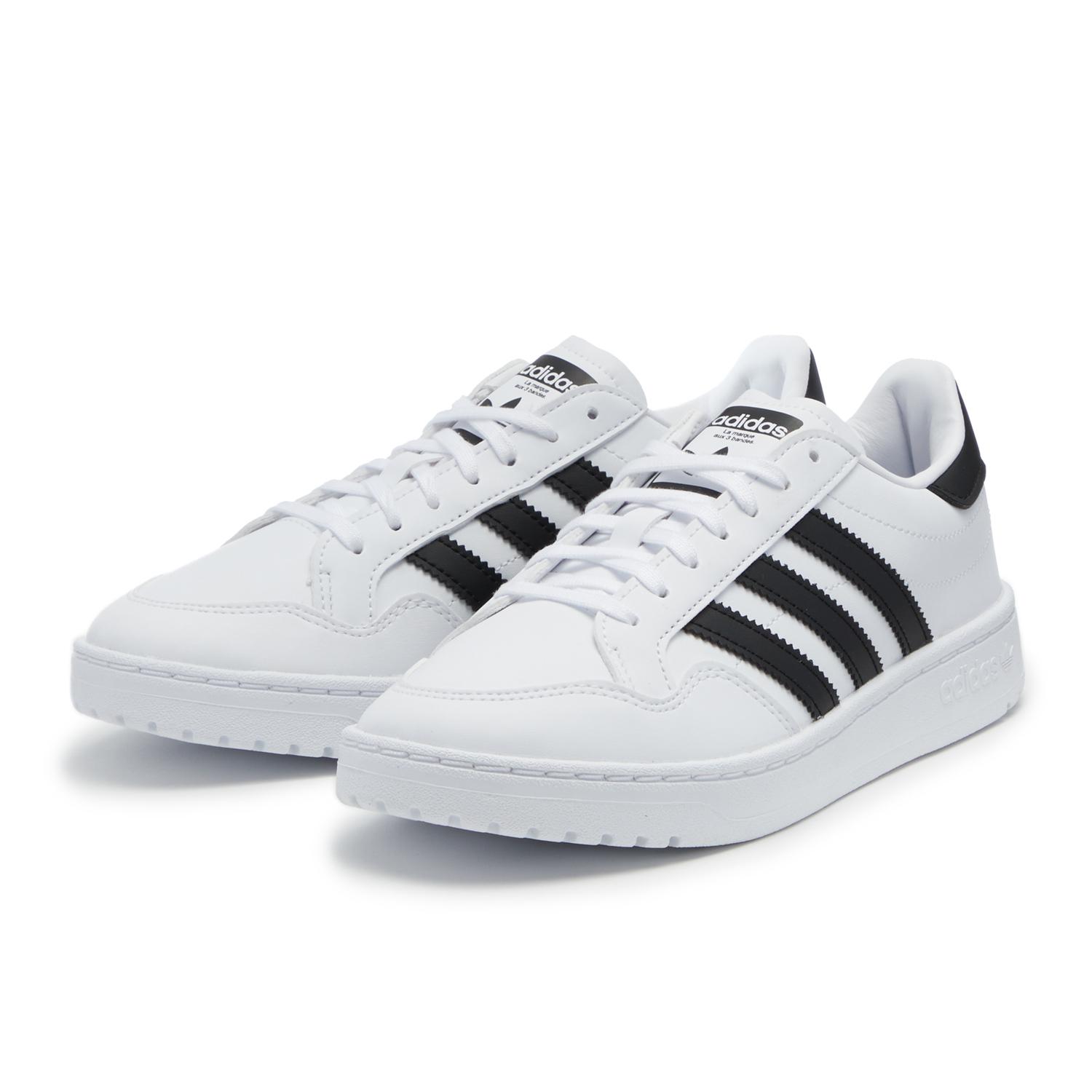 レディース Adidas アディダス Team Court J チームコート Ef6815 Abc限定 Wht Blk Wht Abc Mart 公式通販