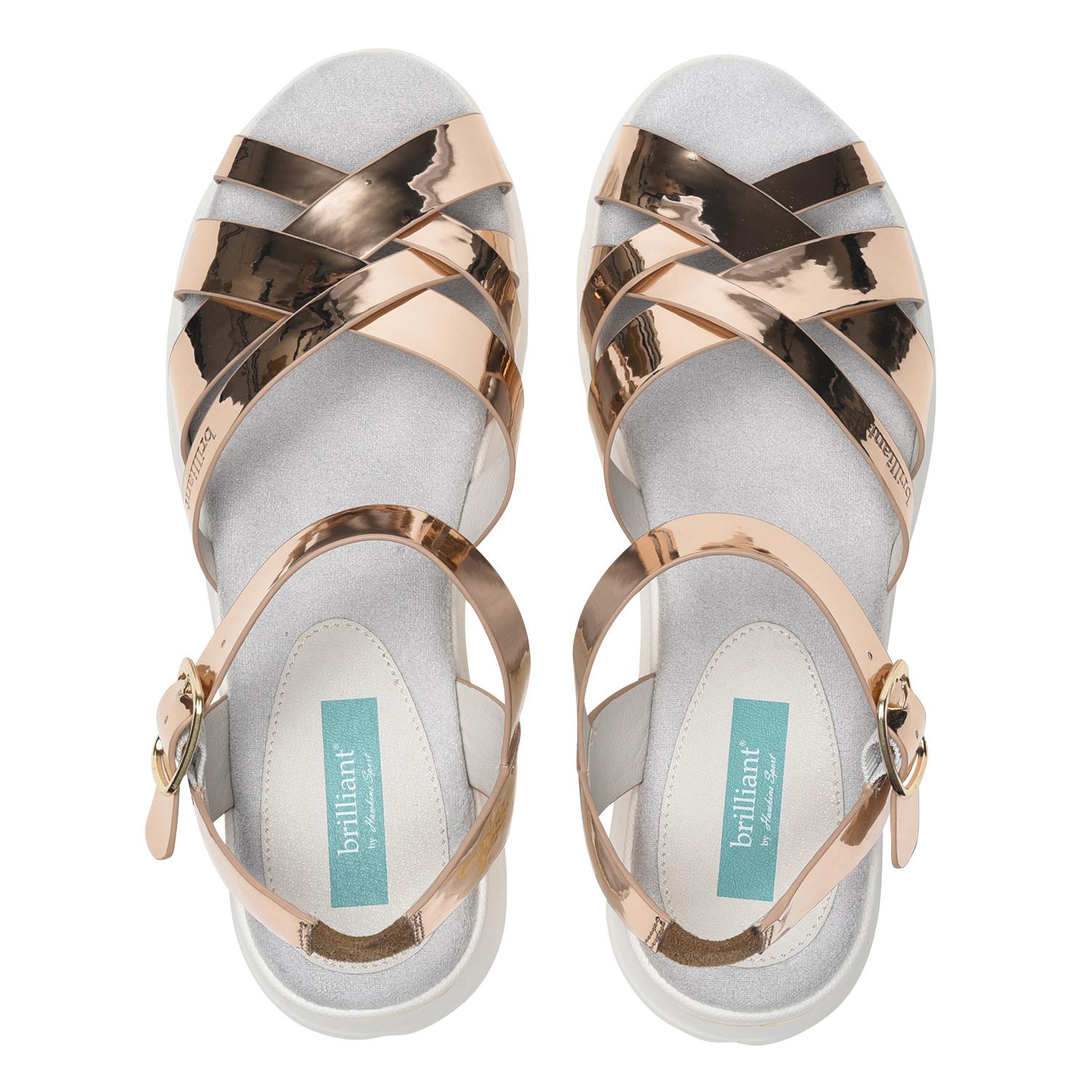 レディース Hawkins ホーキンス Bl Arianna 5 ブリリアント サンダル Hw Lt Bronze Abc Mart 公式通販