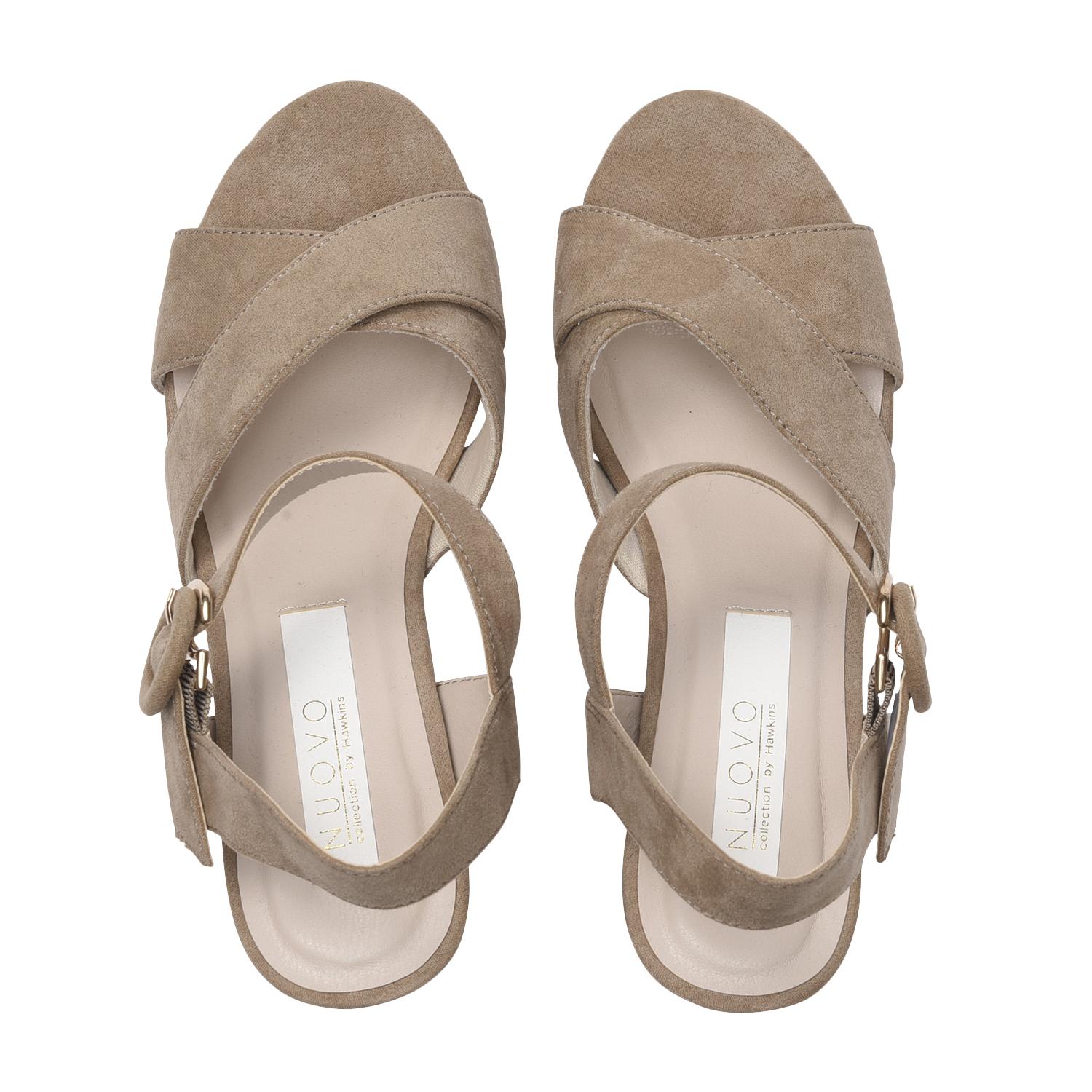 レディース Nuovo ヌオーヴォ Stm Cross Snd 8 ストームストラップサンダル Ne S Beige Abc Mart 公式通販