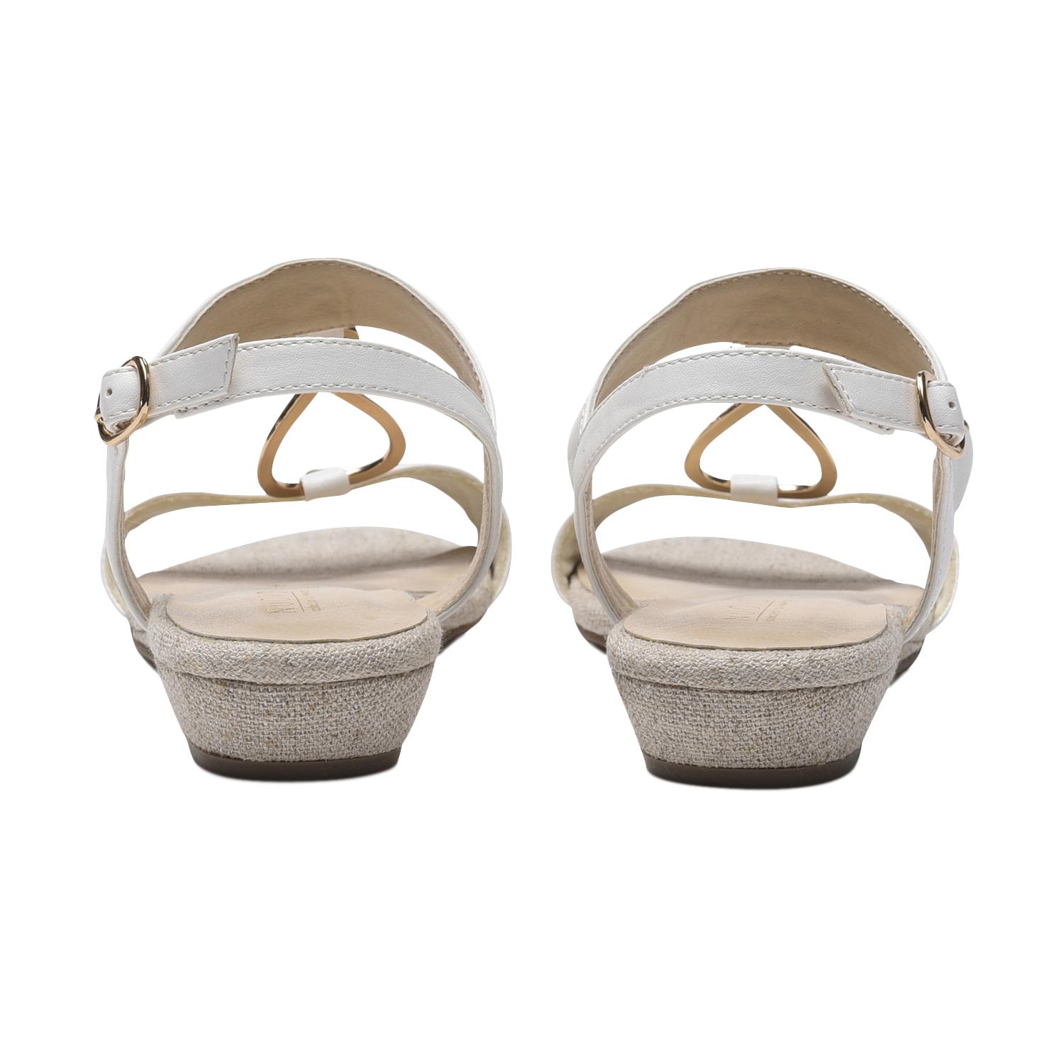 レディース Nuovo ヌオーヴォ Ring Lo Wdg 2 5 ローウェッジ サンダル Nc White Abc Mart 公式通販