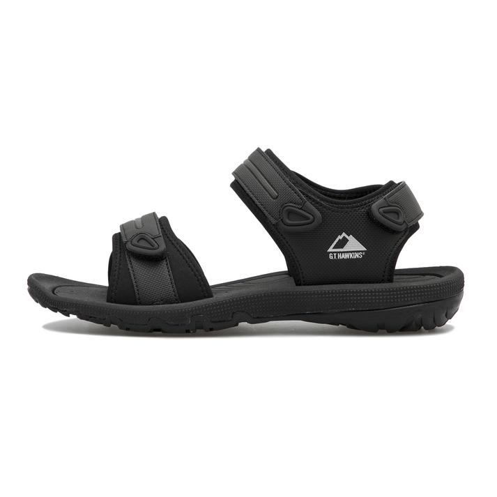 �yHAWKINS�z �z�[�L���X OD STRAP SANDAL �X�g���b�v �T���_�� HS13126 BLACK 5(23cm)