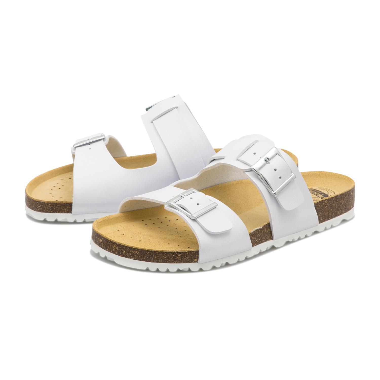 AKM レザーサンダル　ホワイト AKM レザーサンダル ホワイト