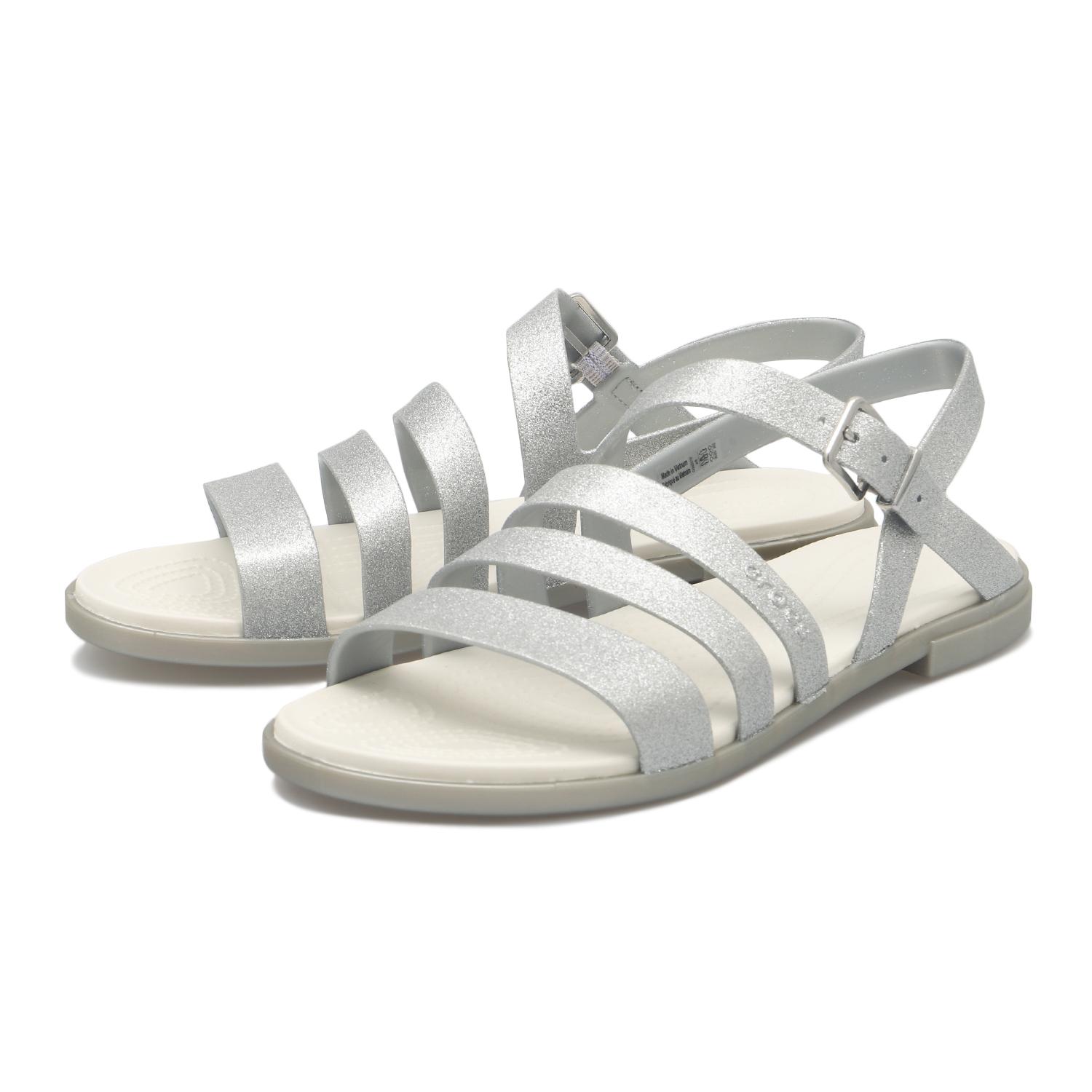 レディース 【crocs】 クロックス TULUM GLITTER SANDAL W