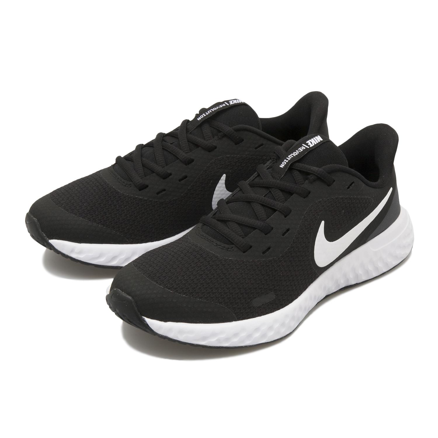 ジュニア 【NIKE】 ナイキ 225-25REVOLUTION 5 (GS) レボリューション 5 KBQ5671 003BLACK/WHITE |  ABC-MART 【公式通販】