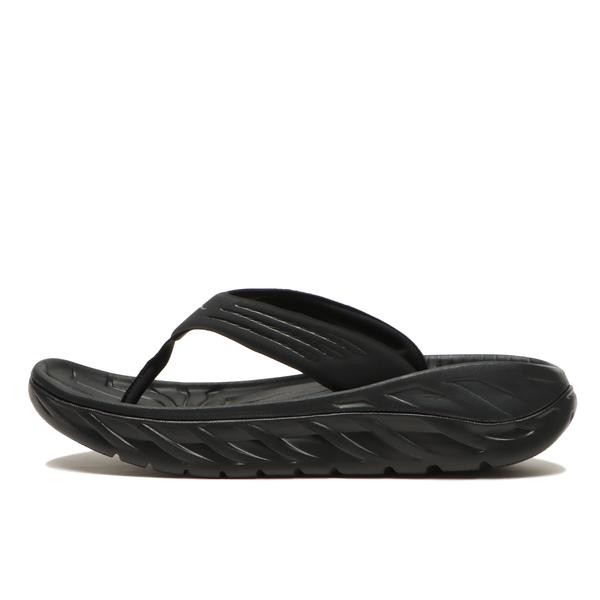 HOKA オラ リカバリー フリップ ブラック 25cm