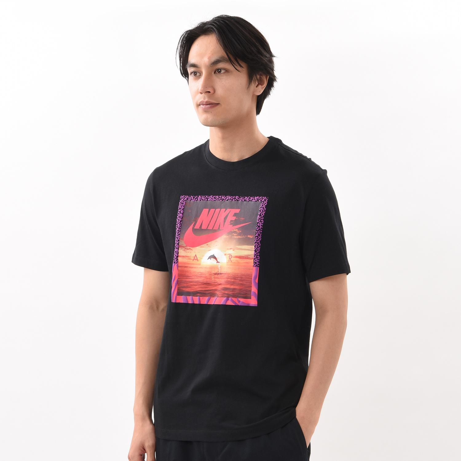 Nike ナイキ Mアクア フォト Tシャツ アクアフォトティーシャツ Ct6591 010black Abc Mart 公式通販