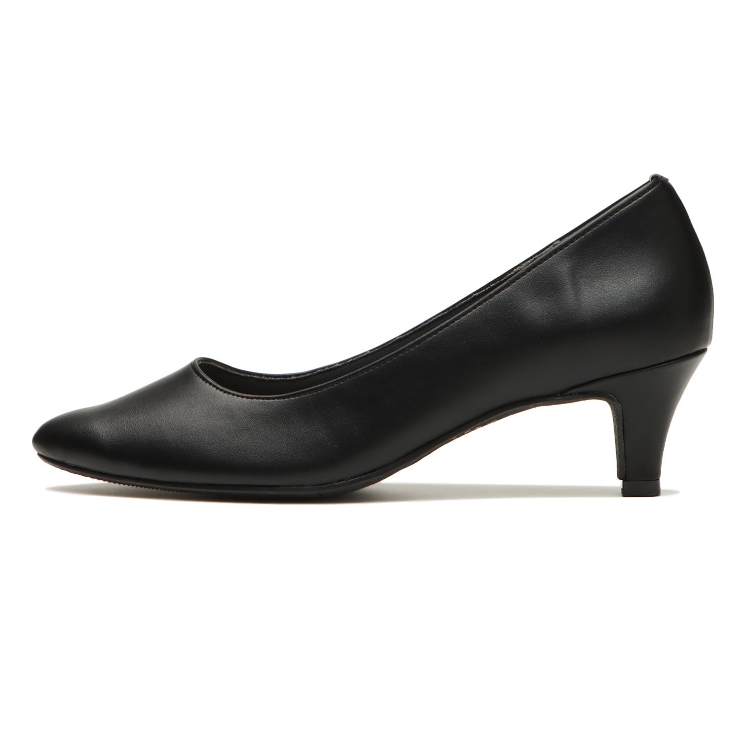 	���f�B�[�X �yJOLI ENCORE�z �W�����[�A���R�[�� ALMOND PUMPS 5 �A�[�����h�p���v�X JE-520 BLACK