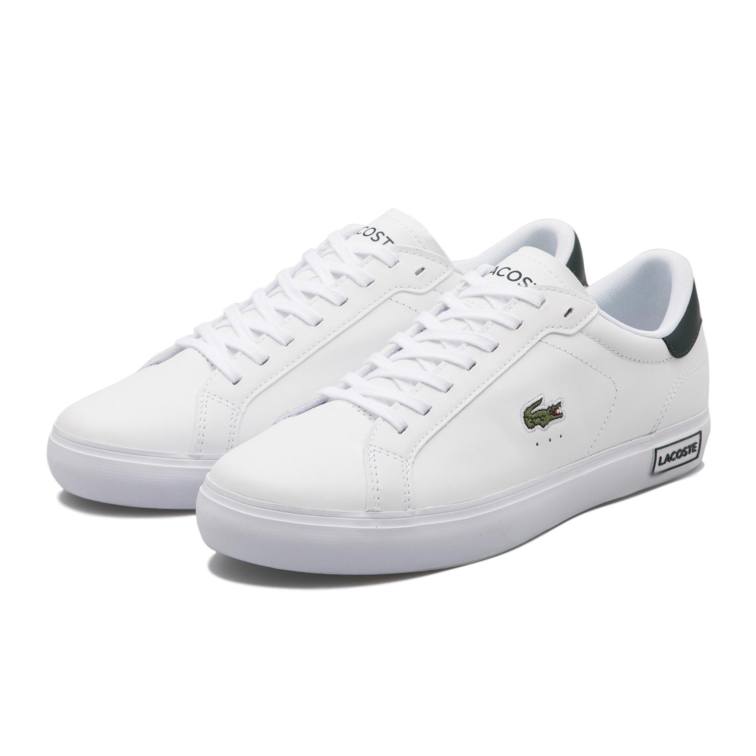 Lacoste ラコステ Power Court 05 1 パワーコート Sm 1r5 Wht Dk Grn Abc Mart 公式通販