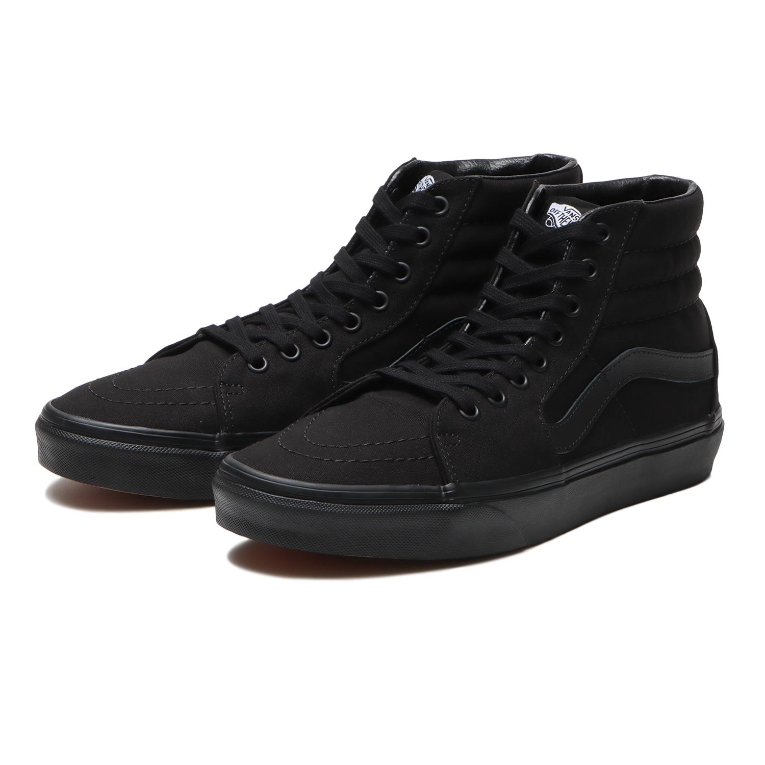 VANS】 ヴァンズ CANVAS SK8-HI スケートハイ VN000TS9BJ4 BLK