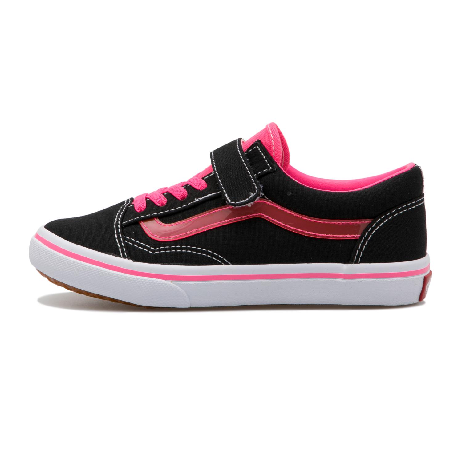 キッズ Vans ヴァンズ Old Skool 15 22 オールドスクール V36cj Frc Pink Abc Mart 公式通販