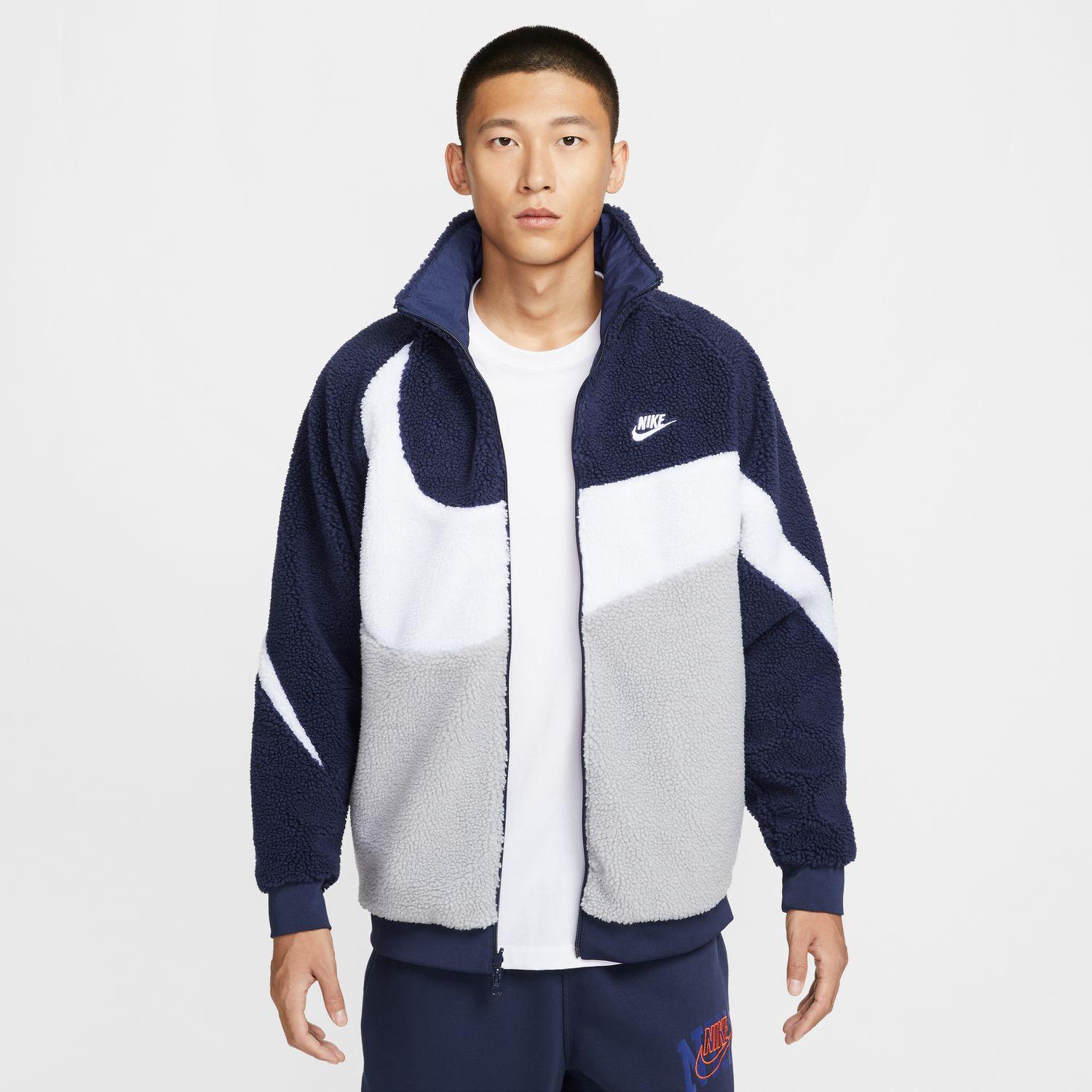 NIKE】 ナイキ M SWSH FULL ZIP JKT アウター BQ6546 411MNNAVY/WHT