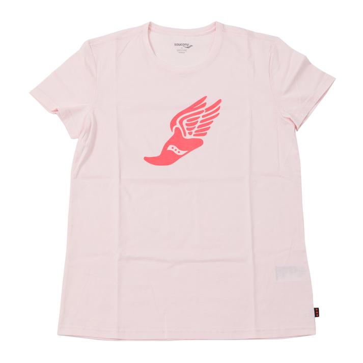 Saucony ���X�e�b�h �V���[�g�X���[�u BARELY PINK