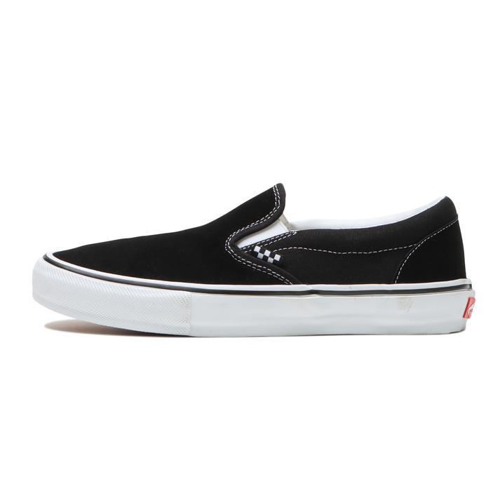 VANS �X�P�[�g�X���b�|�� BLACK/WHITE
