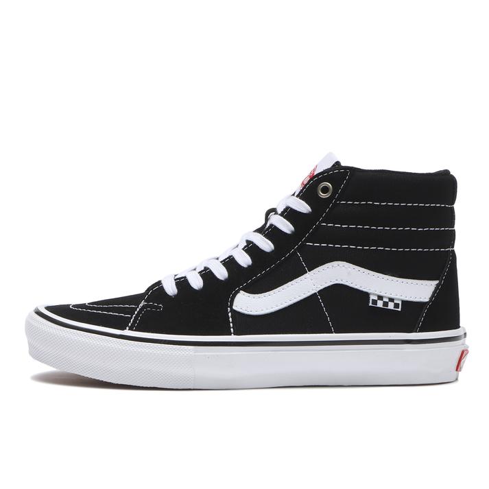 VANS �X�P�[�g�X�P�[�g�n�C BLACK/WHITE