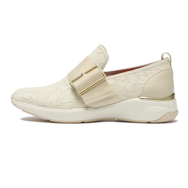 �o�C�G�[ JASMINE 3 ���[�J�b�g�X�j�[�J�[ BYA51001 BEIGE LACE