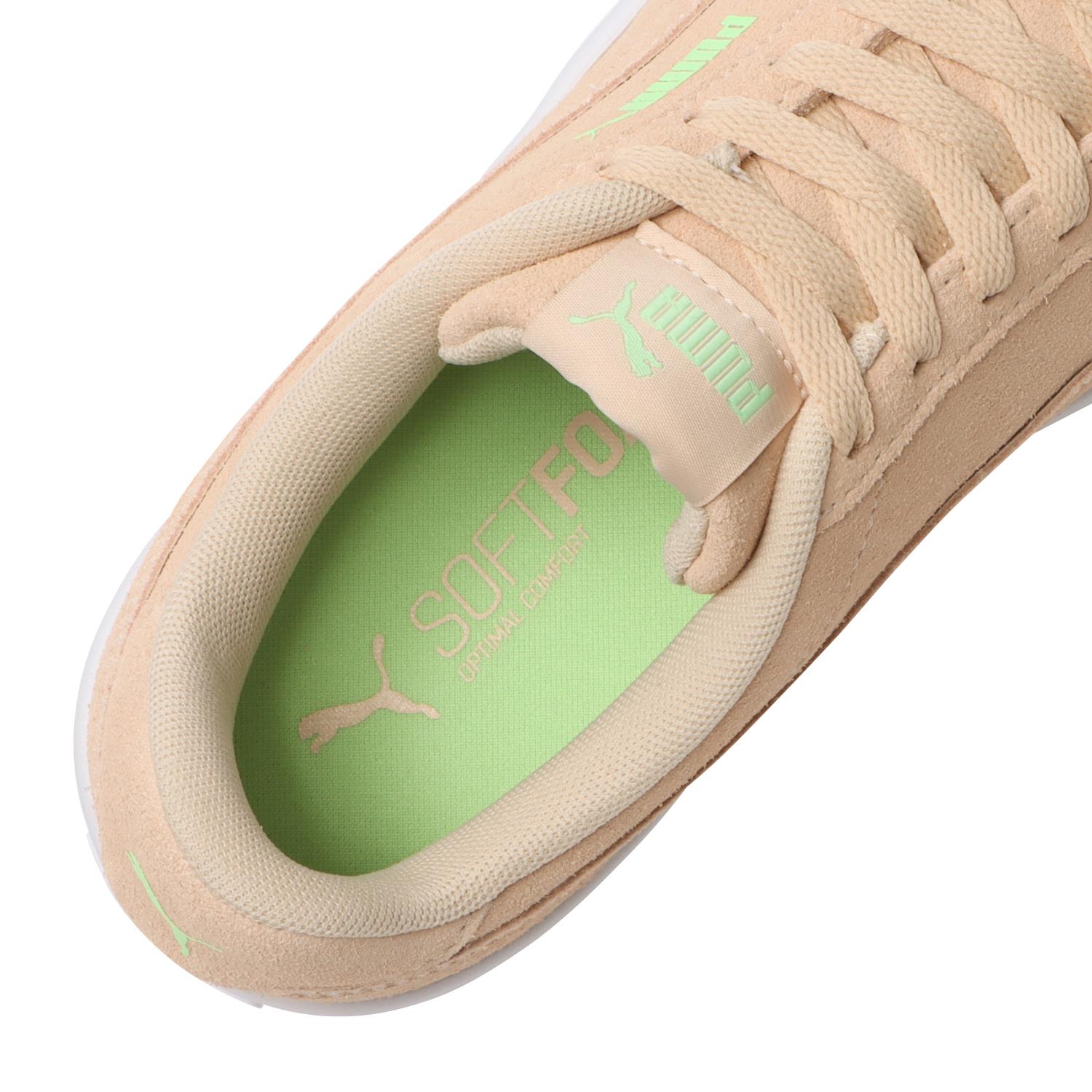 レディース Puma プーマ W Skye Lite Platform Suede スカイ ライト プラットフォーム スウェード Abc限定04s Sand Green Abc Mart 公式通販