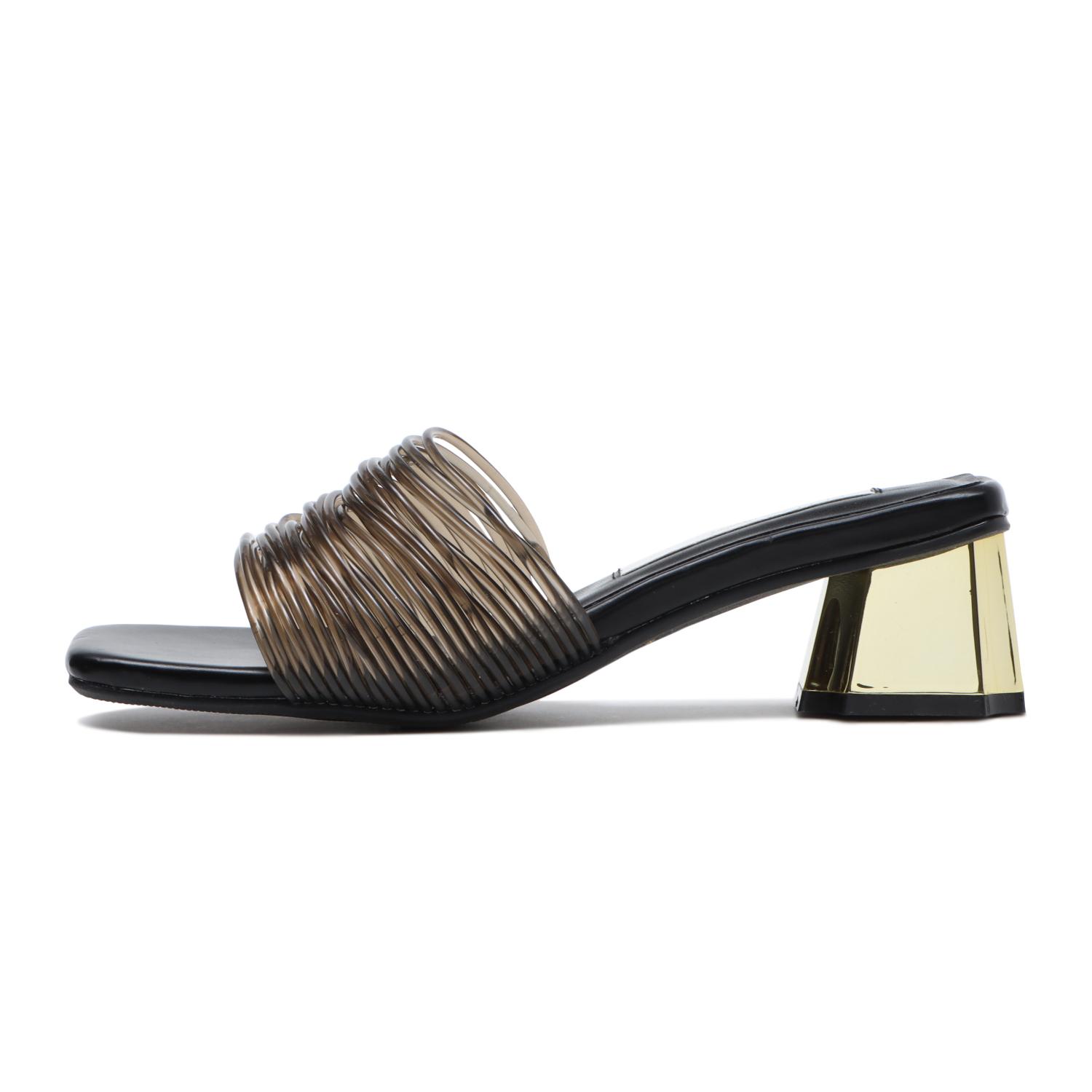 レディース Nuovo ヌオーヴォ Thin Tb Snd 4 5 シンチューブサンダル ４ ５ Nc Black Abc Mart 公式通販