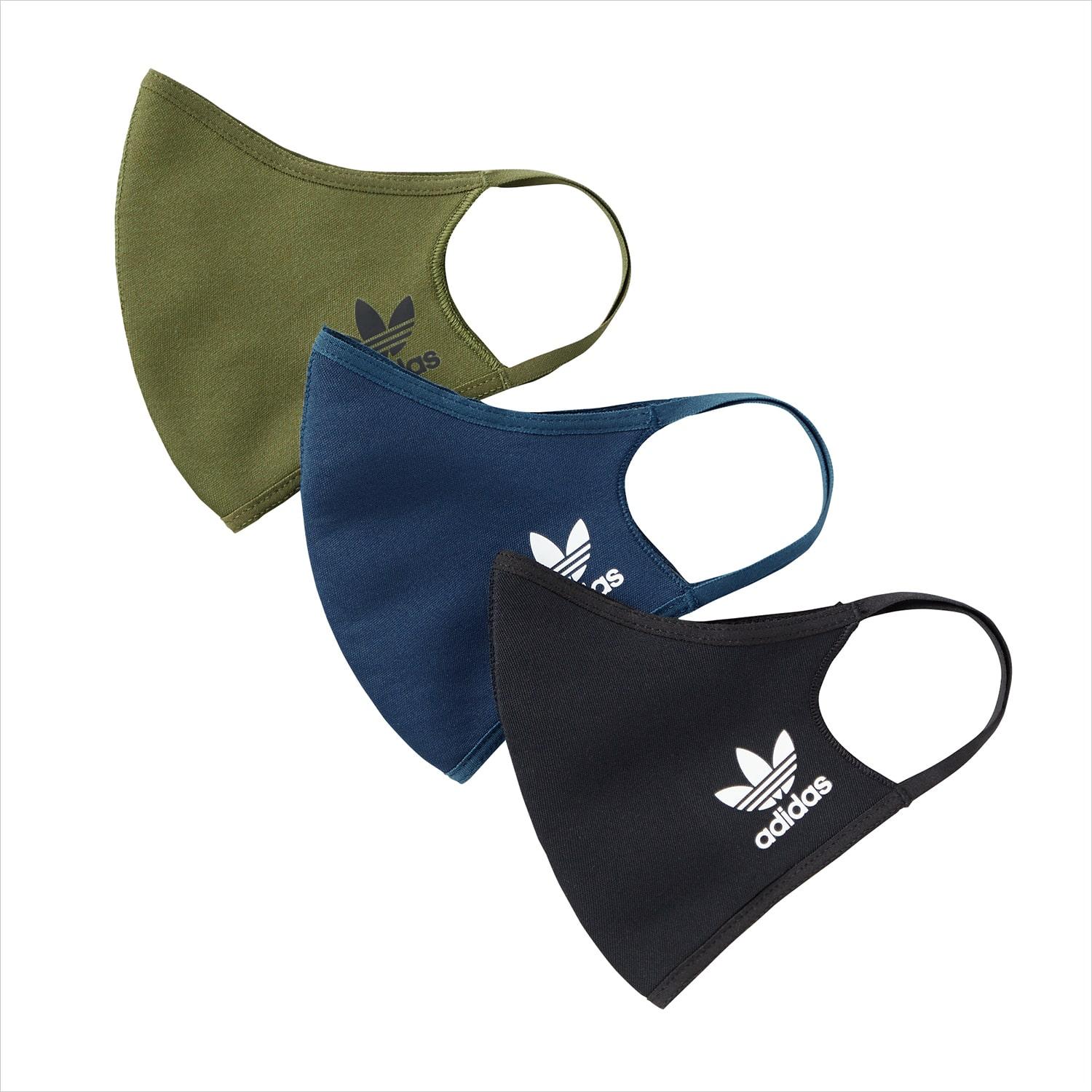 Adidas アディダス Face Cover Xs S Og フェイスカバー 3枚組 Xs S H Wpin Cnav Blk Abc Mart 公式通販
