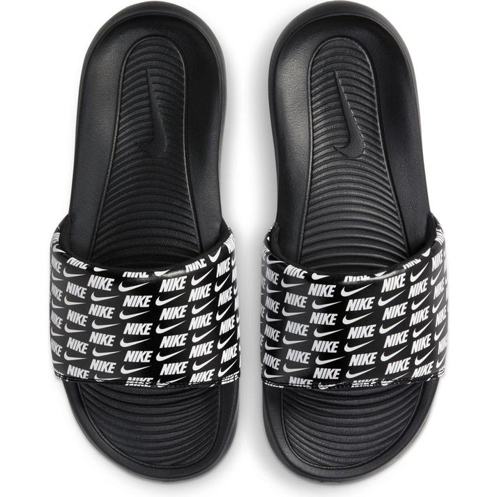 �yNIKE�z �i�C�L VICTORI ONE SLIDE PRINT �r�N�g���[ ���� �X���C�h �v�����g MCN9678 006BLACK/WHITE 28cm