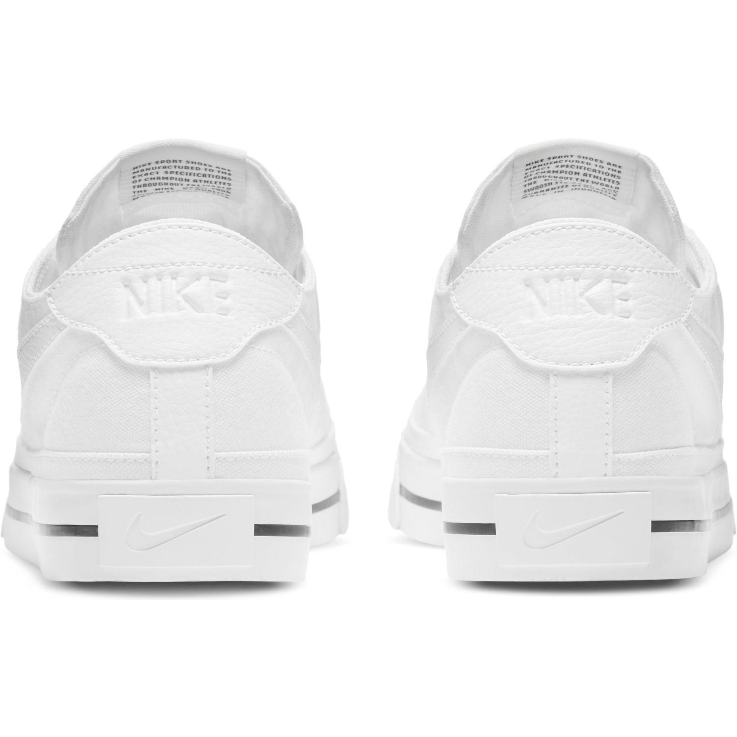 Nike ナイキ Court Legacy Cnvs コート レガシー キャンバス Mcw6539 100wht Wht Abc Mart 公式通販