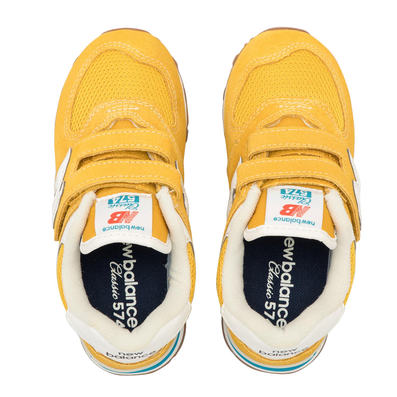 キッズ New Balance ニューバランス 17 21pv574hb2 W Pv574 Pv574hb2 Yellow Hb2 Abc Mart 公式通販
