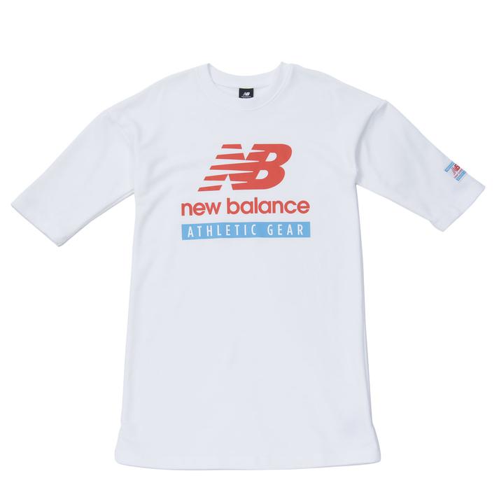 レディース New Balance ニューバランス Essentialsfielddayフレンチテリードレス ワンピース Wdwt Wt Abc Mart 公式通販