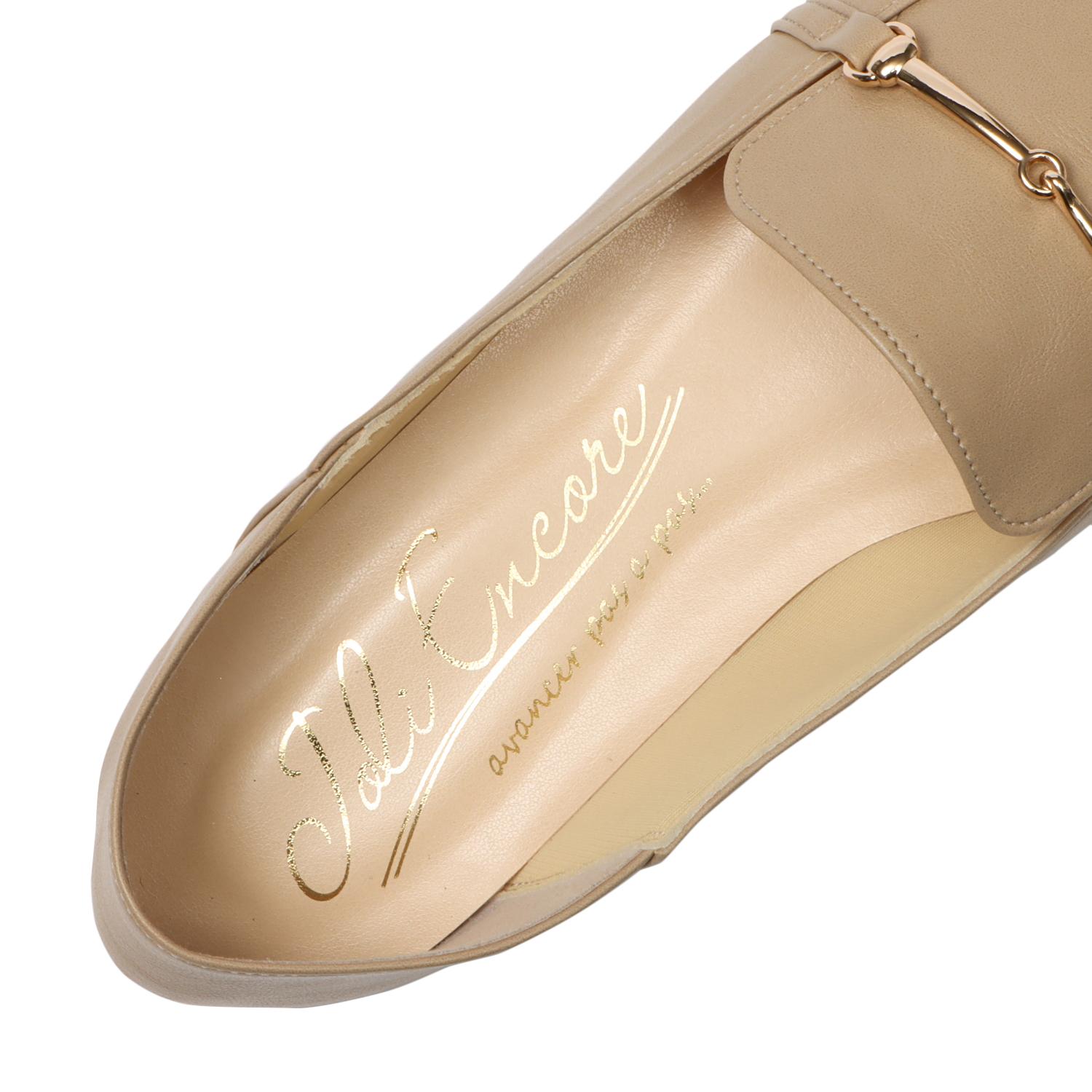 レディース 【JOLI ENCORE】 ジョリーアンコール SQUARE LOAFERS 2