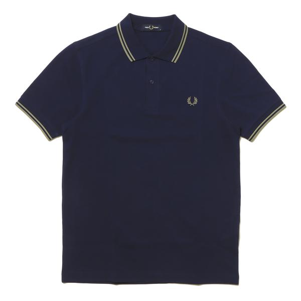 FRED PERRY フレッドペリーシャツ ブルー S
