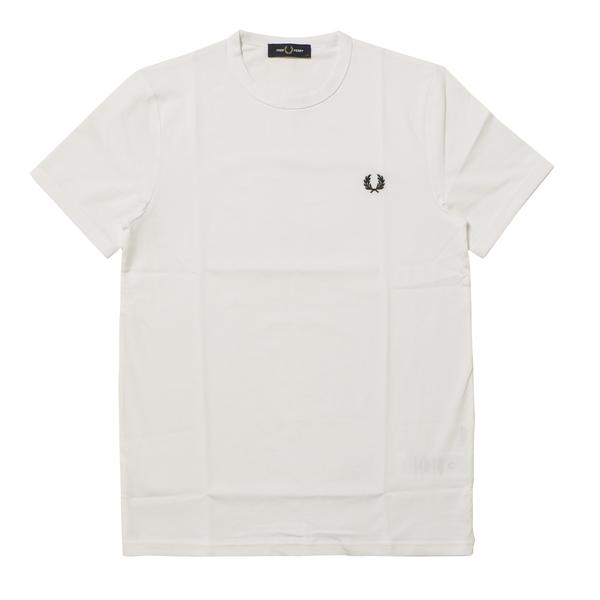 FRED PERRY リンガーTシャツ ホワイト S