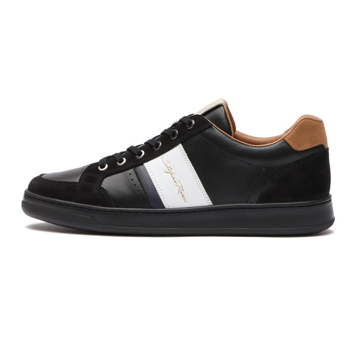 【STEFANO ROSSI】 ステファノロッシ ALCE COURT アルチェ コート SR04276 NERO/NERO 43(27.5cm)