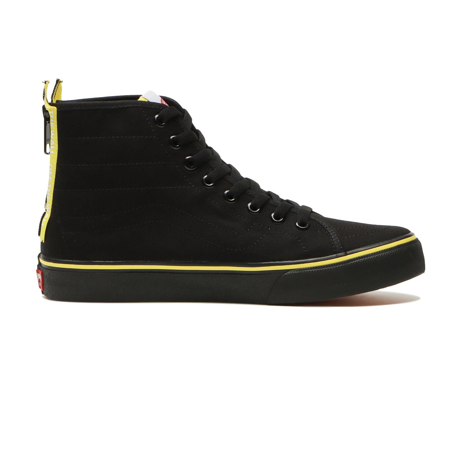 【VANS】 ヴァンズ SK8-HI DECON DX ZP スケートハイデコンDXジップ V38CL+DECON ZIP BLACK/YELLOW 【VANS】 ヴァンズ SK8-HI DECON DX ZP スケートハイデコンDXジップ V38CL+DECON ZIP BLACK/YELLOW