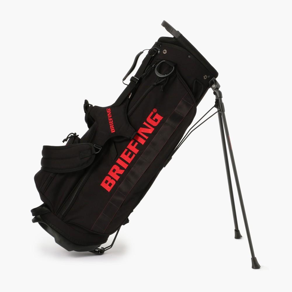 週末セール【新品】BRIEFING キャディバッグ CR-4 #02 ブラック BRIEFING】 ブリーフィング CR-4 #02 ゴルフバッグ BRG203D21