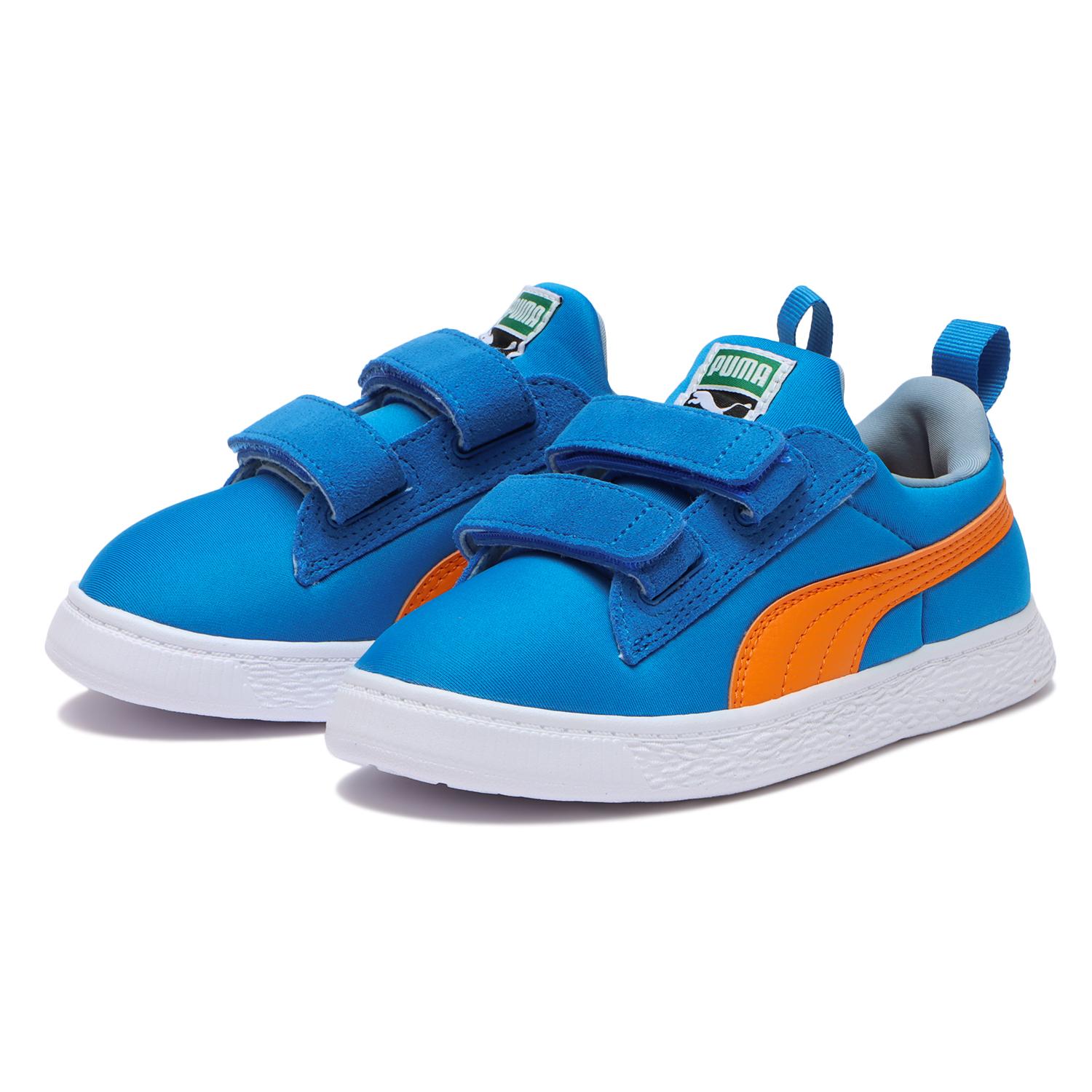 キッズ Puma プーマ 17 21suede Light Flex Pop V Ps スウェード ライト フレックス ポップ V Ps Abc Mart限定 03f Blue V Org Abc Mart 公式通販