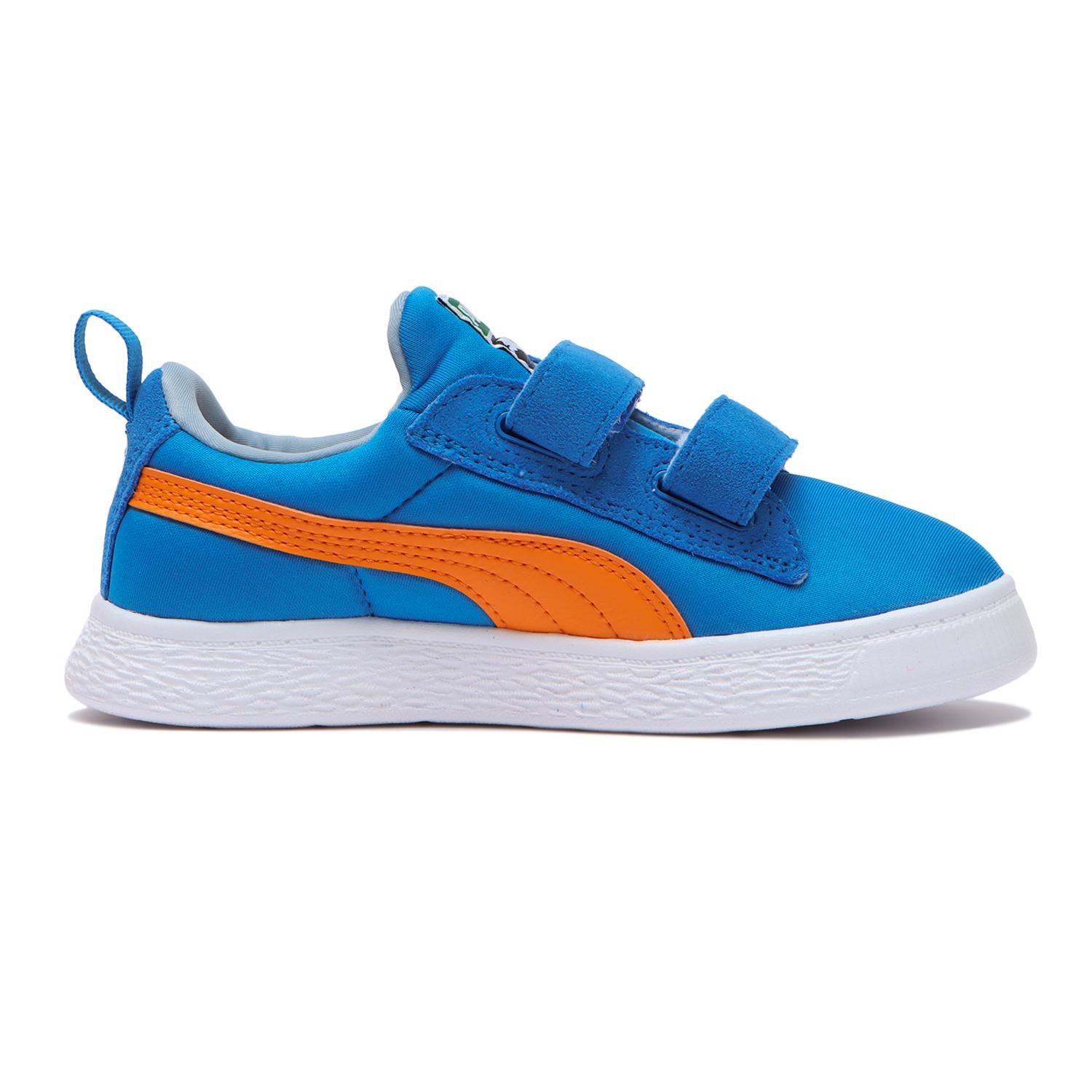 キッズ Puma プーマ 17 21suede Light Flex Pop V Ps スウェード ライト フレックス ポップ V Ps Abc Mart限定 03f Blue V Org Abc Mart 公式通販