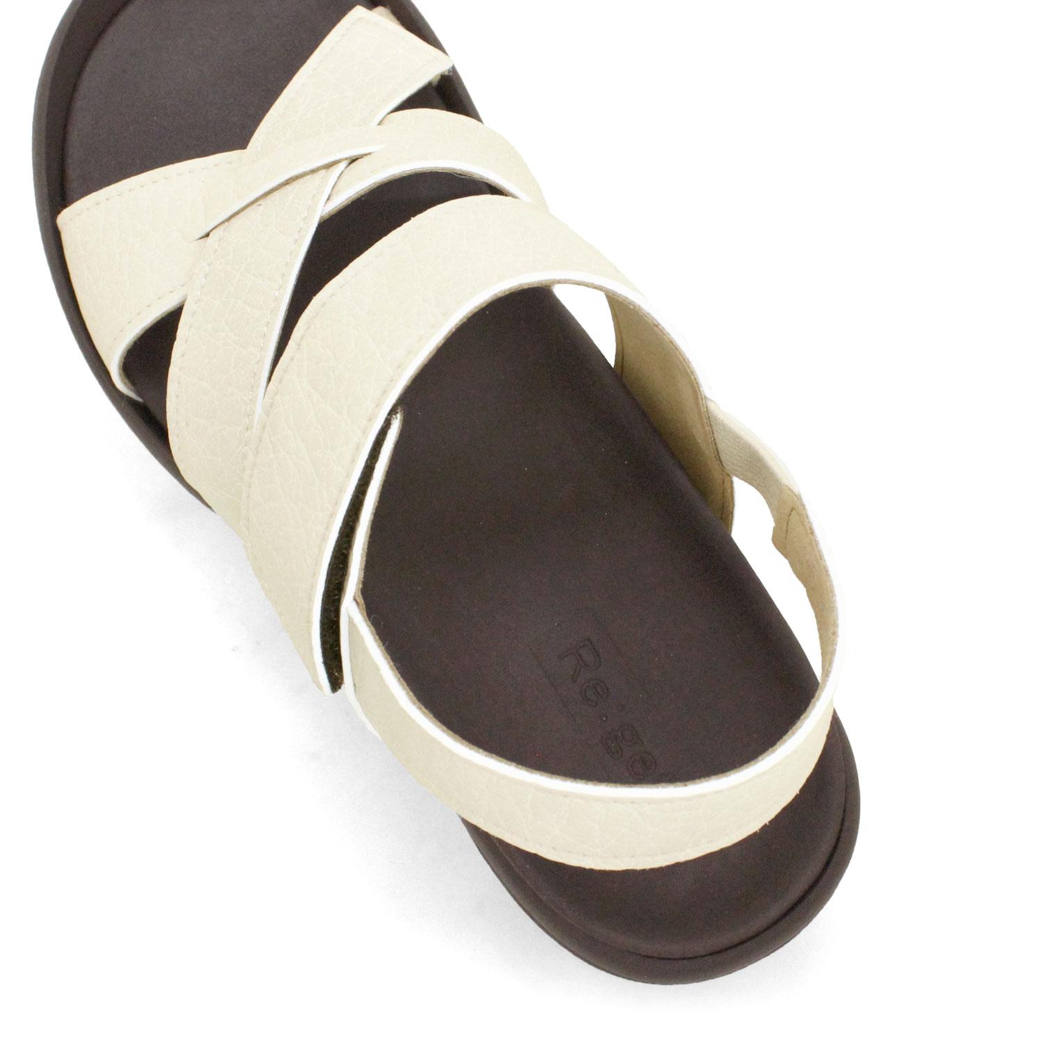 【新品】Re:getA クロスストラップ サンダル マスタード S レディース 【LINCE】 リンス CROSS STRAP 2.5 クロスストラップ